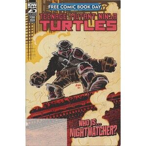 TMNT NINJA TURTLES FREE COMIC BOOK DAY 2024 NIGHTWATCHER IDW FCBD